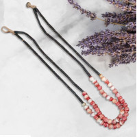 Exotic double strand beaded necklace - Annie Sakhamo