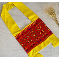 Konyak motif Sling bag (yellow) - Ethnic Inspiration