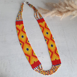 Konyak Naga beaded Necklace - Ethnic Inspirations