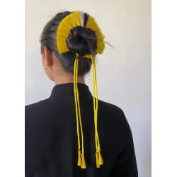 Yellow Ethnic Inspiration Hair Accessories 