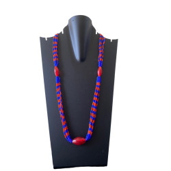 Flowerchild glass seed bead necklace inspired by Ao Tradition