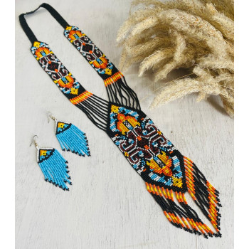 Ukrainian Styled Multi-color Seed Bead Jewelry - Kuoli