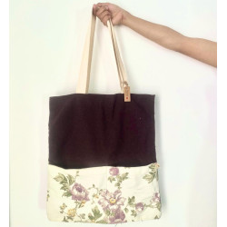 Everyday to carry dusty floral tote - Twigs and Bow