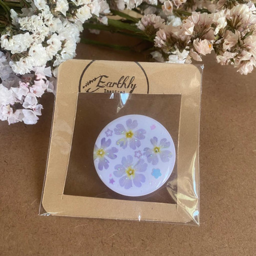 Starry Blooms Purple popsocket - Earthly Inspired
