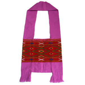 Konyak motif Purple Sling bag - Ethnic Inspiration
