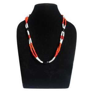 Double String Beaded Necklace - Ethnic Inspiration