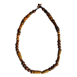 Wooden Beads Necklace - Ethnic Inspiration