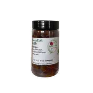 Local Green chilli pickle 200gm - Soyam Foods 