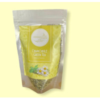 Chamomile with green Tea 100 gm - Sunika Green Tea