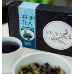 Blueberry Green Tea 40gm- Sunkia Green Tea