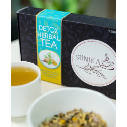 Detox herbal Green tea 40gm- Sunika Green Tea