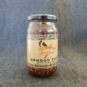 Bamboo Shoot Pickle with King chilli 200gm - Hornbill Food and Marketing
