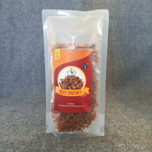 Shredded Beef Chutney with King chilli 70gm - Hornbill Food and Marketing