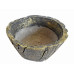 Grace Pots- Handmade Concrete Golden Round Vase Medium