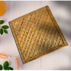 Bamboo Eco-friendly seating mat - Indigi Crafts