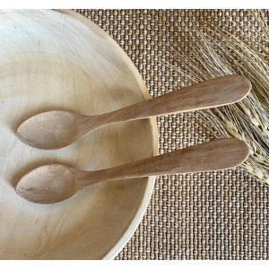 Wooden Table Spoon Pair - Indigi Crafts