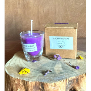 Lavender Essential Oil Fragranced candle - MysticFlames 