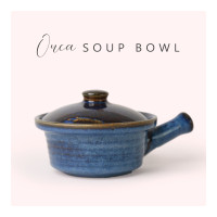 Orca Ceramic Soup Bowl - The Knot and Bow