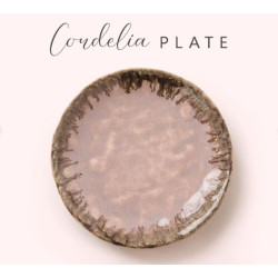 Cordelia Quarter Ceramic Plate Set of 2 - The Knot and Bow