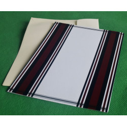 soyachunks Tribal ziliangrong naga shawl white and Red greeting cards