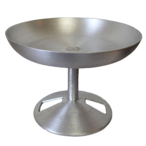 Mizoram Aluminium Handmade Stand tall Plate
