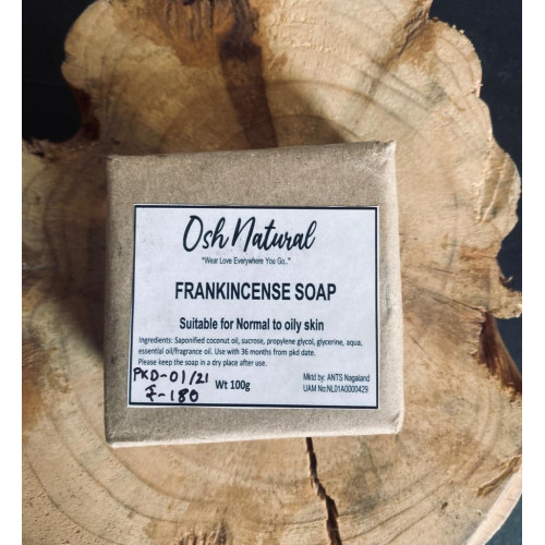 Frankincense Soap Bar 100gm - Osh Natural