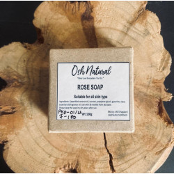 Rose Soap Bar 100gm - Osh Natural