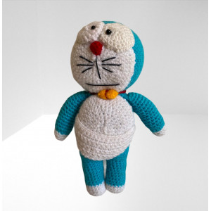 Crochet Doreamon Stuff doll-  Aren Crochet